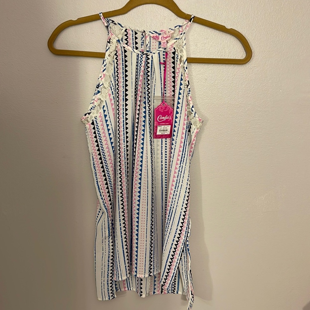 NEW with tags - Juniors CANDIES strip tank top